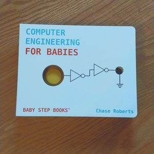 Computer Engeneering for Babies board book with buttons